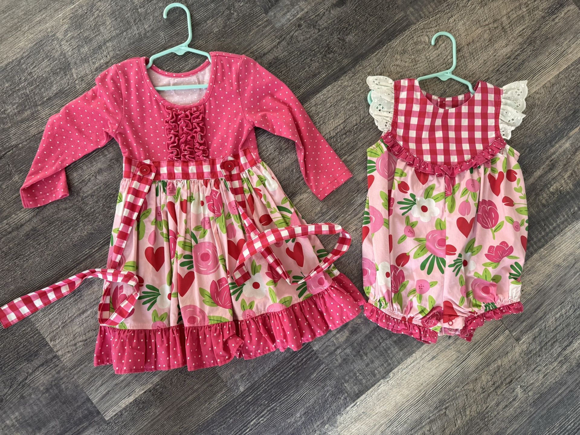 Eleanor Rose Boutique dress And Romper Size 3/4 And 2