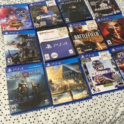 Ps4 Games And Controllers
