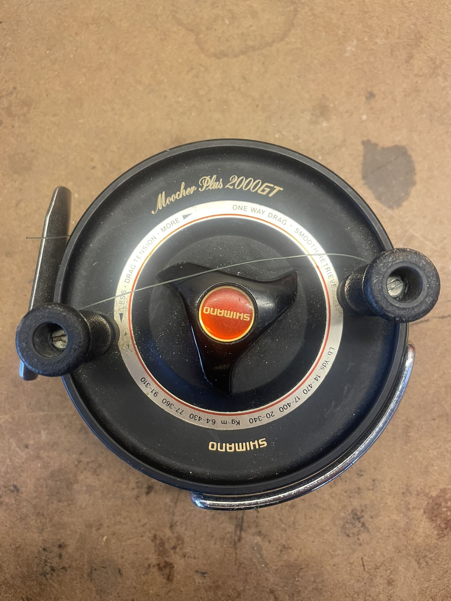 shimano 2000 gt mooching reel Shimano Moocher Plus 2000GT Reel for Sale in Everett, WA