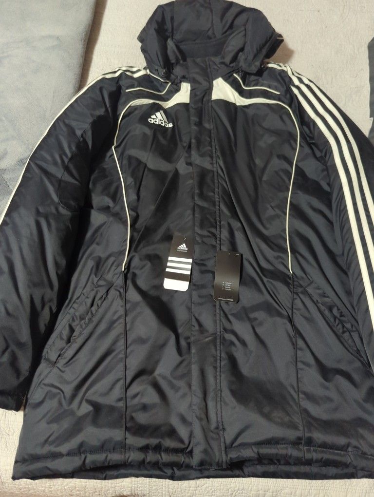 Adidas Parka Mens Football/Soccer (Large) New