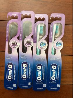 Oral b toothbrush $5 for 4