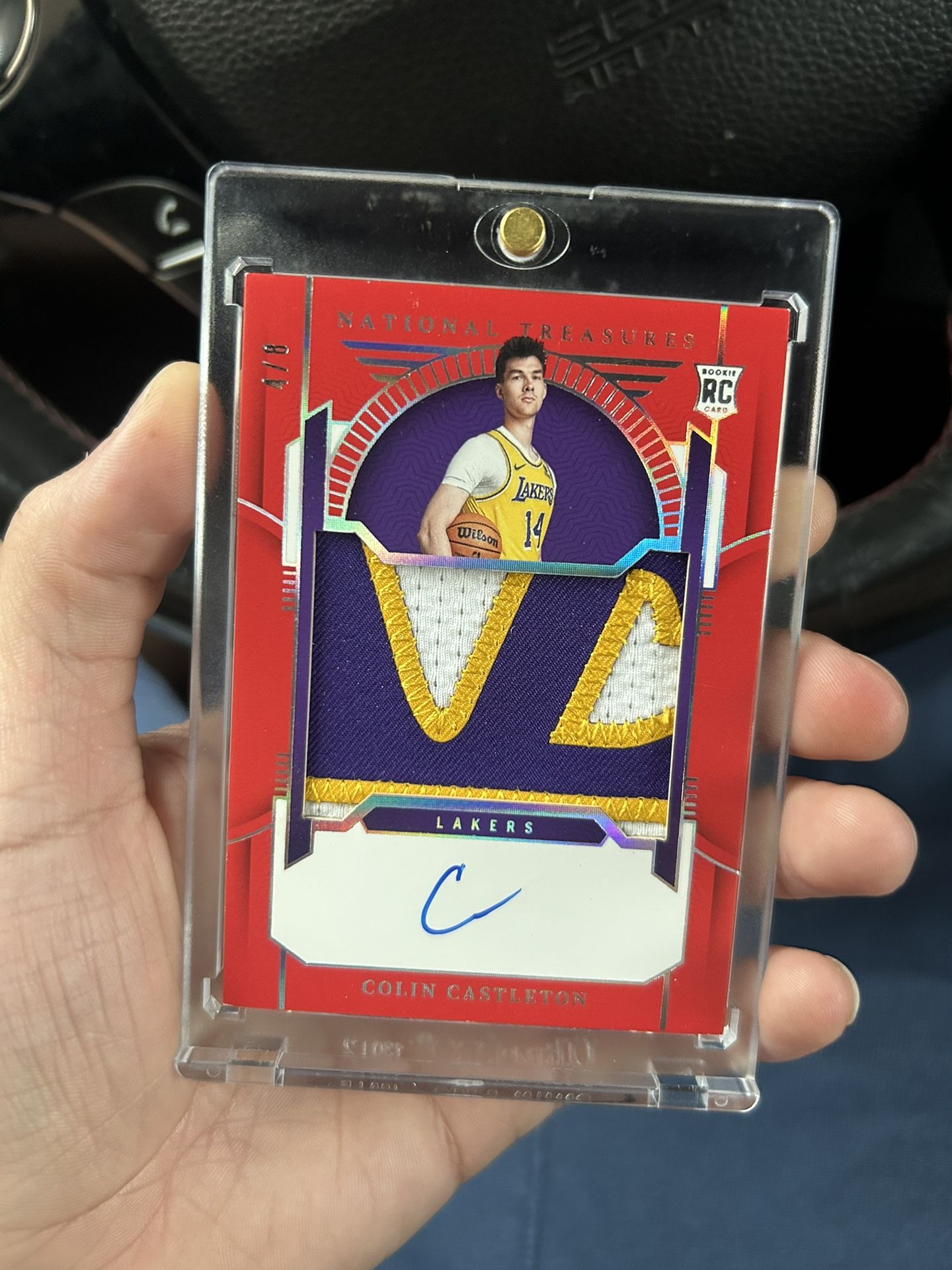Colin Castleton Rpa National Treasures Auburn Lakers /8
