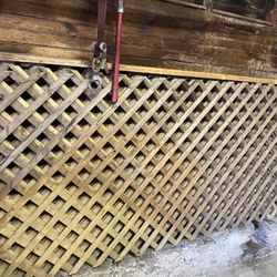 Cedar Lattice Panels