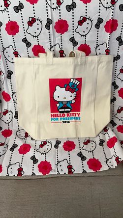 Hello Kitty For President 2016 Canvas Tote Bag