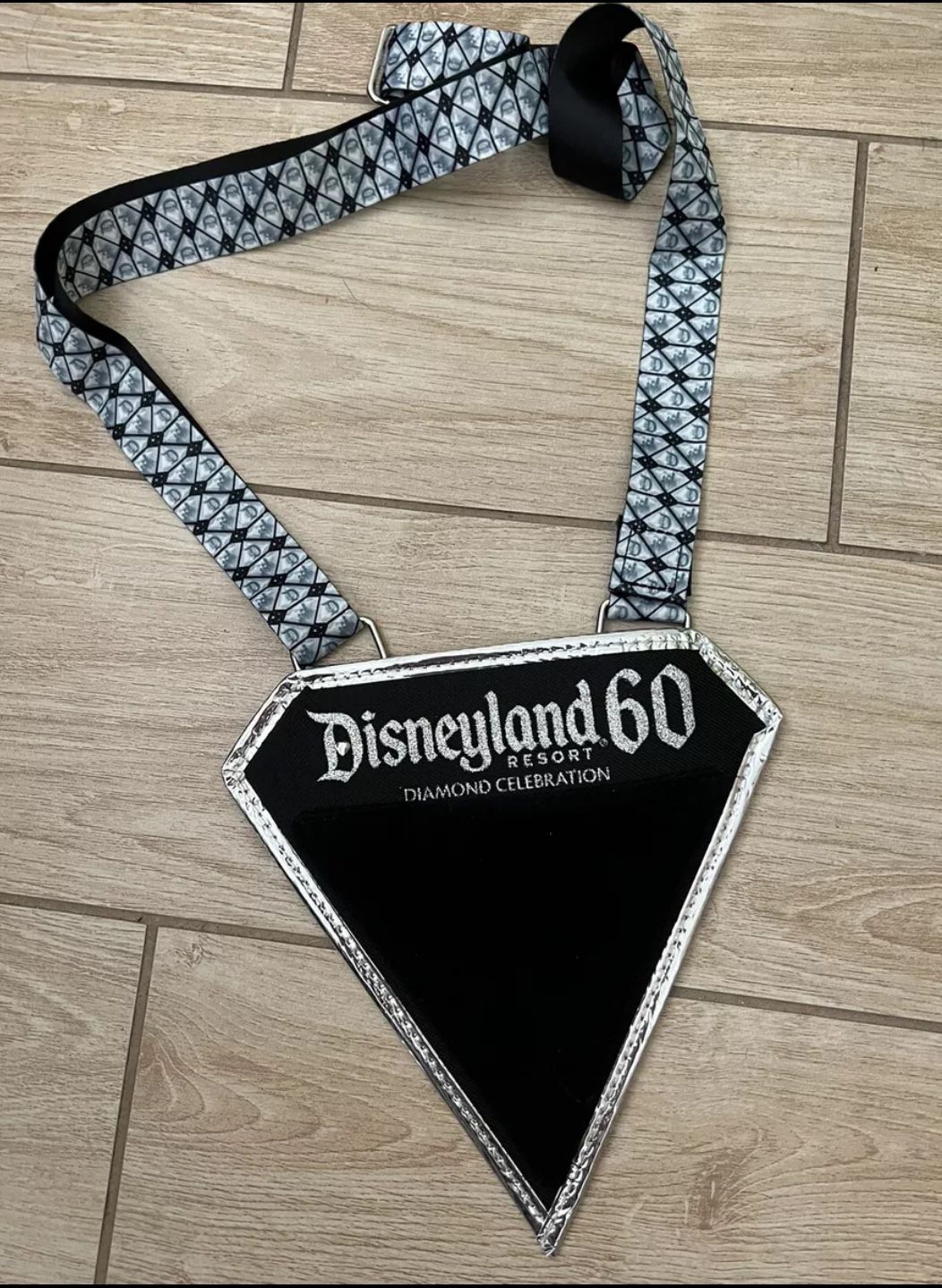 Disneyland Resort 60th Diamond Celebration Pin Lanyard - Never Used