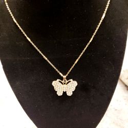 Beautiful Butterfly Necklace 