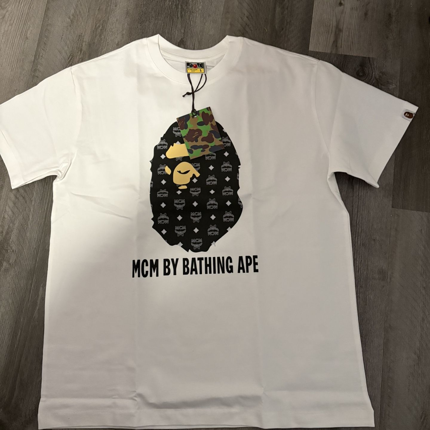 Mcm bape tee