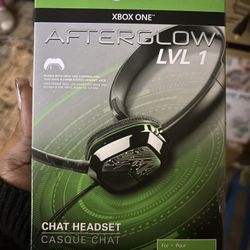 Afterglow Lvl1 Xbox One Headphones 
