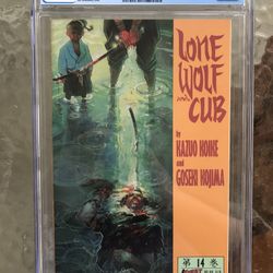 Lone Wolf and Cub #14 (1988) CGC 9.8 — White Pages; Single Highest Graded Copy 