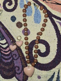 New necklace and earrings