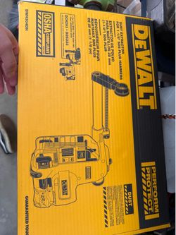 Dewalt dust extractor