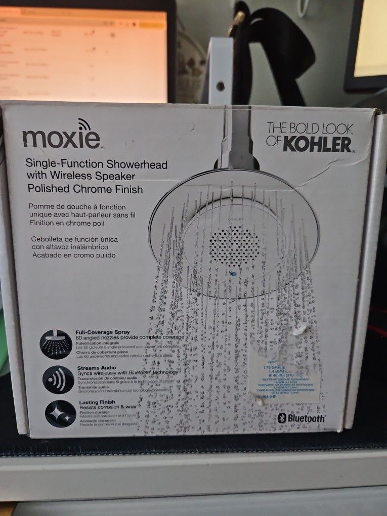 Kohler Bluetooth Speaker Showerhead