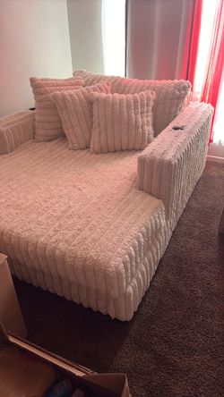 Cream lounge couches