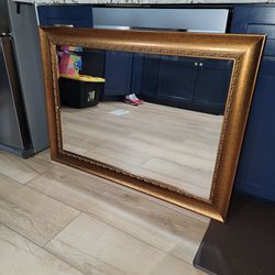 Large ornate mirror