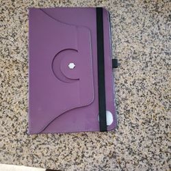 Purple tablet case