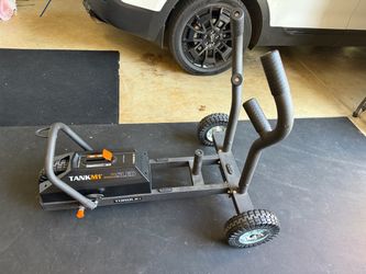 Torque TANK M1 Push/Pull Sled – Airless Tires + Wall Mount – HYROX / CrossFit