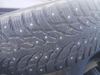 Snow or mud tires