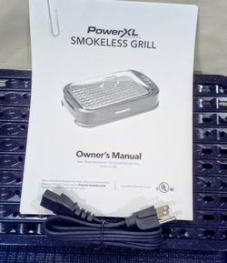 Power XL Smokeless Grill- New