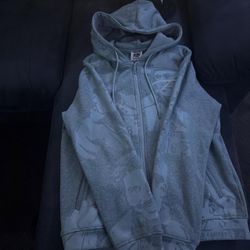 Grey on grey Asaali Zipup Sweater