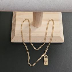 10k Gold Necklace 16 Inch