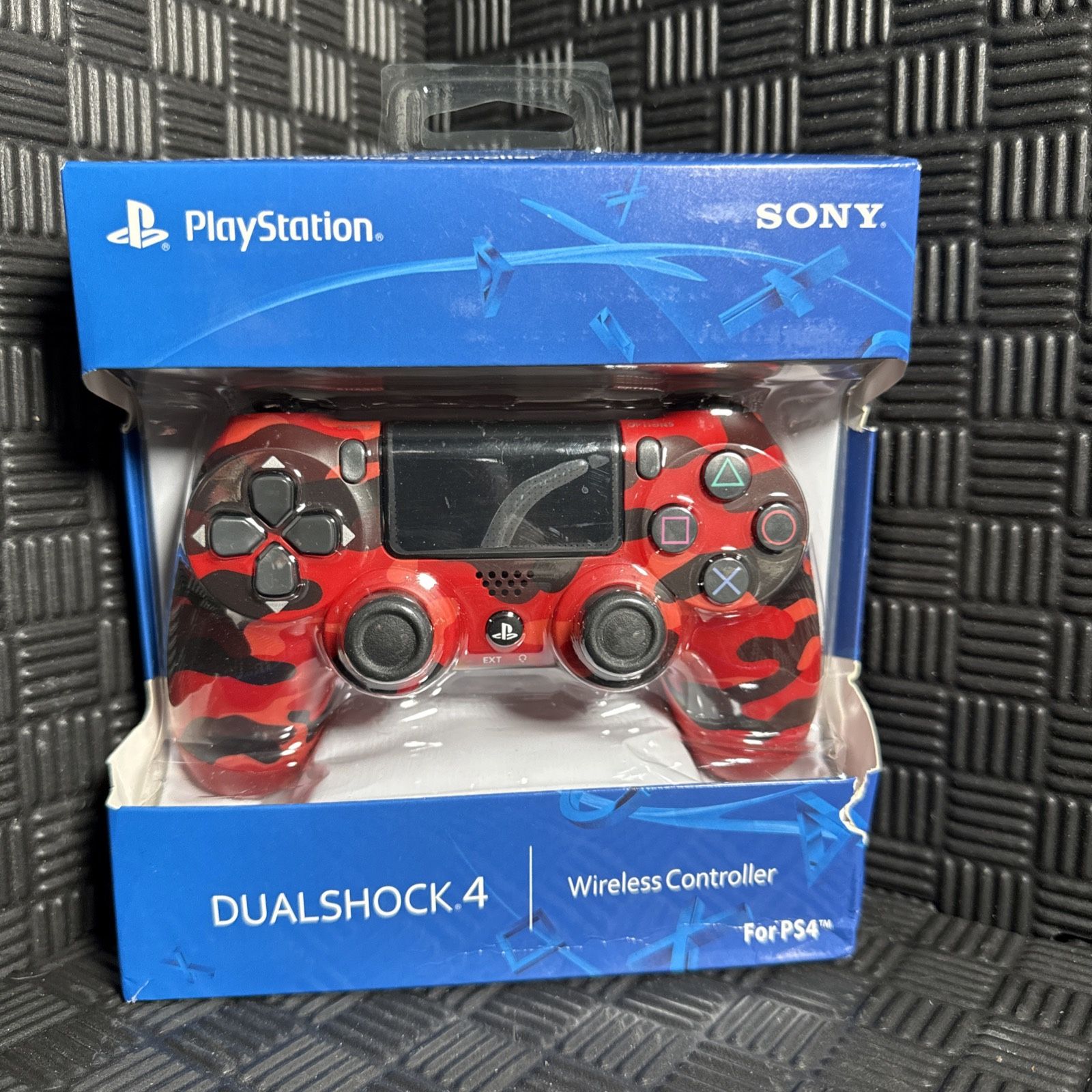 Sony DualShock Controller For Sony PlayStation 4 - Red Camo New (in the Box)