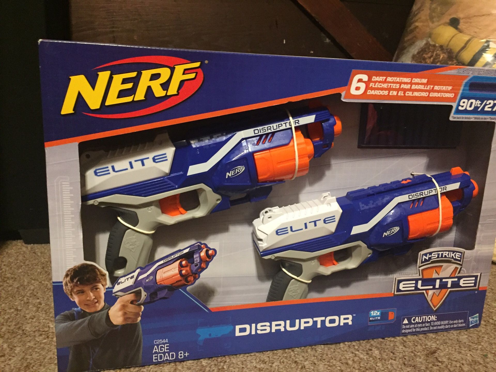 New Nerf gun”s -comes with two guns - Never used