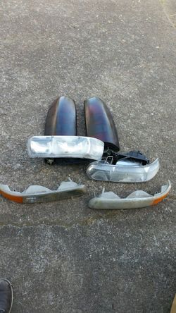 Silverado back lights and headlights