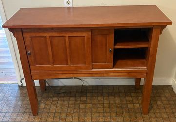 Entry Way Table Cabinet