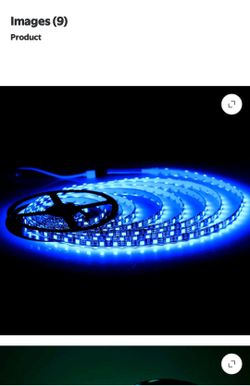 SUPERNIGHT Black PCB 5050 RGB LED Strip Lights Waterproof IP65 Flexible Color Changing Lighting 16.4ft 5M 300 Leds LED Rope Light 60Leds/M