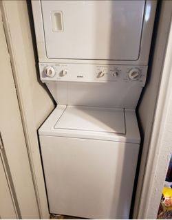 HEAVY DUTY KENMORE STACKABLE Washer and Dryer Combo, Delivery Install