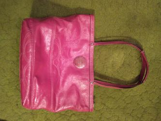 Pink Coach purse