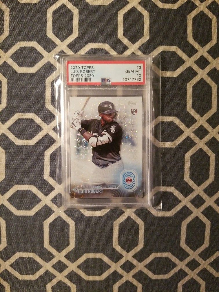 LUIS ROBERT 2020 TOPPS 2030 PSA 10 RC CHICAGO WHITE SOX