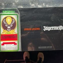 Jagermeister Tin Sign
