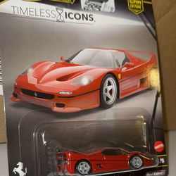 Hot Wheels Red Ferrari F-50 Timeless