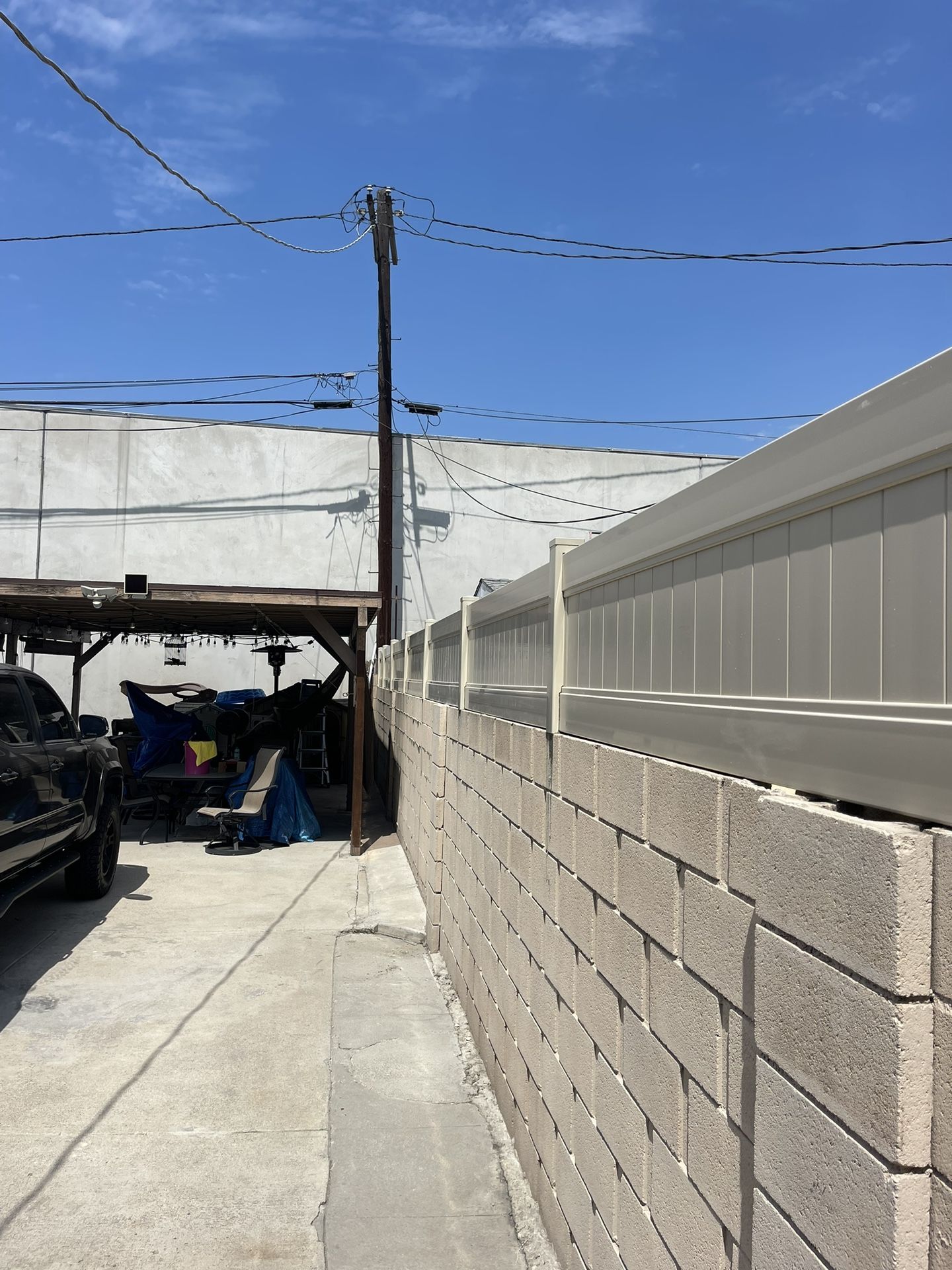 Vinyl Fence