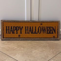 Happy Halloween Wall Art 