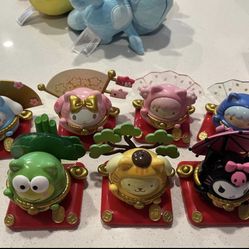 7 miniso hello kitty opened box blind box