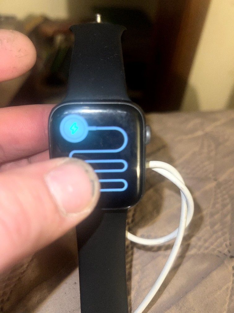 Apple Watch With A Charger