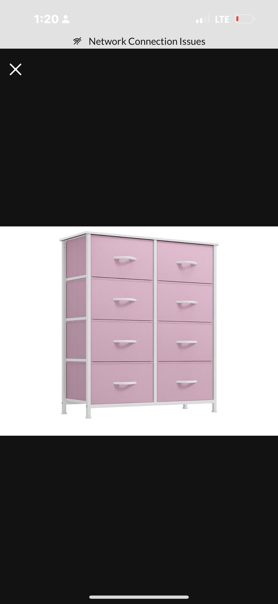 3 Units Of Drawers