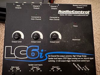 AudioControl LC6i line output converter LOC