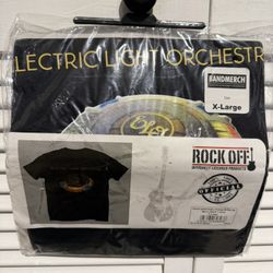 Electric Light Orchestra ELO Bandmerch Rock Off Official T-Shirt XL