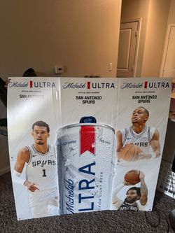 Spurs Michelob Ultra poster