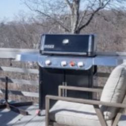 Webber Genesis 3-Burner and Zear Zone Propane BBQ Grill: