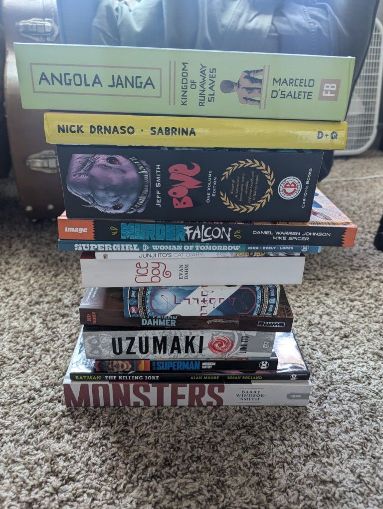 Graphic Novels -- Indie, DC, Manga Individually Priced