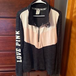 VS PINK half zip