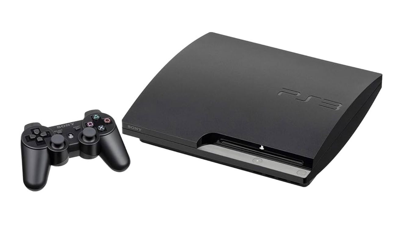 PS3 Slim Console Set with Games