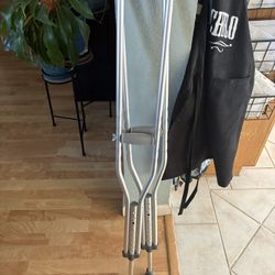 FREE— Crutches 
