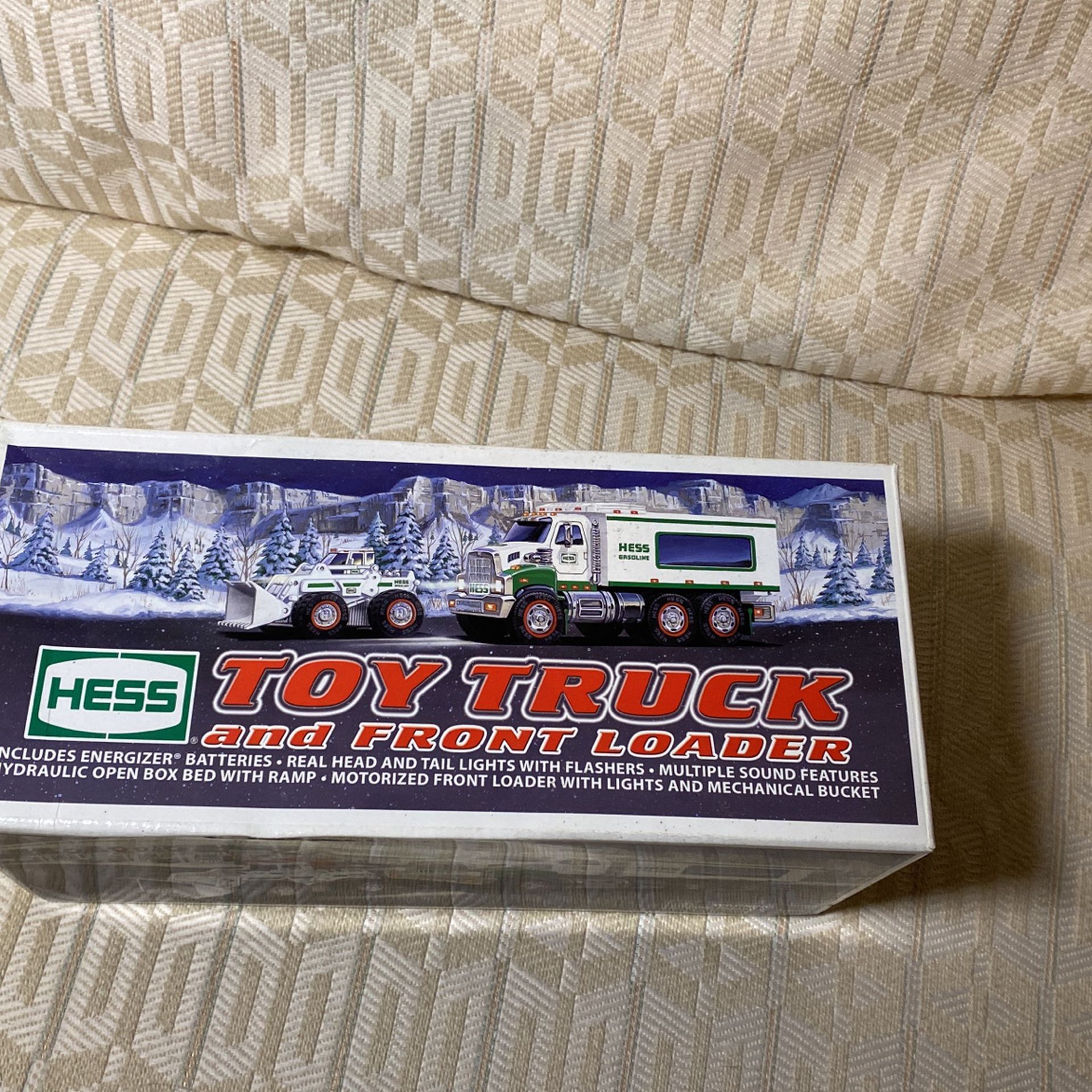 2008 Hess Toy Truck And Front Loader