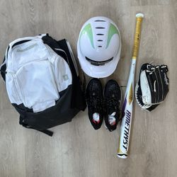 Brand New Girls Softball Equipment 