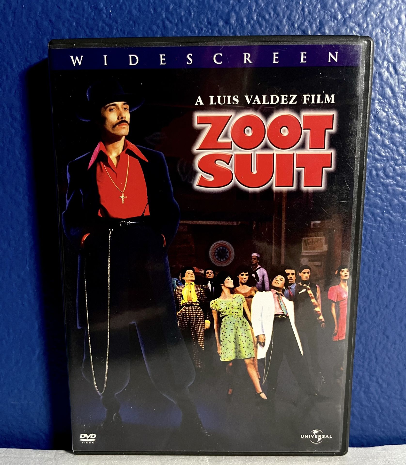 Zoot Suit (DVD, 2003, Widescreen) Edward James Olmos, Luis Valdez Film - RARE